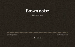 Brown Noise preview thumbnail